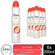 Image of Dove Advanced Care Antiperspirant 72H Protection Deodorant 200ml, 6 Pack
