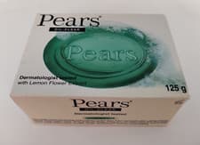 Image of Pears Transparent Soap Pure & Gentle - Lemon Flower Extracts Oil-Clear 125g Bar