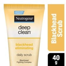 Image of 2x Neutrogena Deep Clean Blackhead Eliminiting Scrub, 40g Daily Scrub