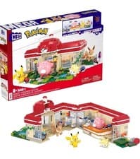Image of MEGA Pokémon Forest Pokemon Center 648 Piece Building Playset With Motion