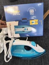 Image of Russell Hobbs My Iron Steam Iron 1800W Ceramic Soleplate 120g Shot 25580 UK