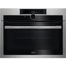 Image of AEG KME968000M Built In Compact Electric Single Oven with Microwave Function A12