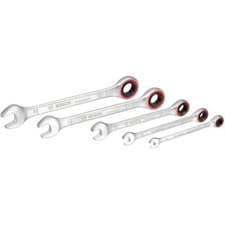 Image of Bosch Professional 5 Piece Ratchet Spanner Set