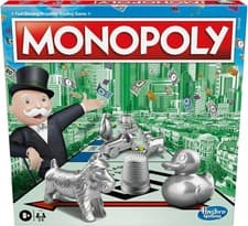 Image of Hasbro Monopoly Classic UK Edition G0009 - New, Minor Board Damage (Playable)