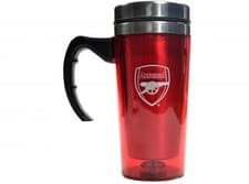 Image of Arsenal Colour Travel Mug Boxed Mug Coffee Tea Cup Gift
