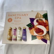 Image of Sanctuary Spa Fragrance Discovery Body Wash Collection New 4 x 75ml Gift