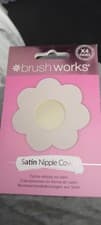 Image of 4 x Pairs Nipple Covers Satin Nipple Covers Brush Works
