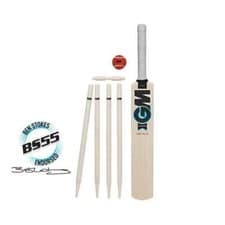 Image of Ben Stokes GM Diamond Cricket Set - Bat, Stumps, Bails and Ball.