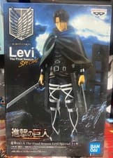 Image of Banpresto Attack on Titan Final Season Levi Figure Collectible New