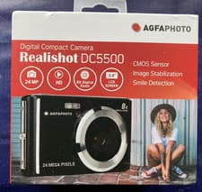 Image of Agfa DC5500 Compact Digital Camera - Black