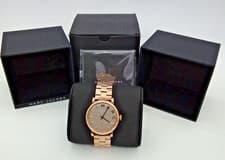 Image of Marc Jacobs Ladies Baker Rose Gold Watch MBM8632 New & Boxed RRP £219 Genuine