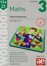 Image of 11 Maths Year 5-7 Workbook 3: Numerical Reasoning by Stephen C. Curran | 2015