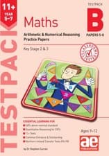 Image of 11+ Maths Year 5-7 Testpack B Practice Papers 5-8 by Dr Stephen C Curran