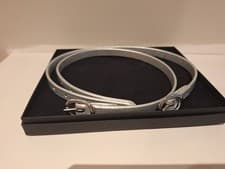Image of Spur Straps Leather Silver