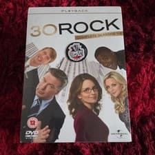 Image of 30 Rock - Series 1-4 - Complete (DVD, 2011) New and factory sealed NBC Tina Fey