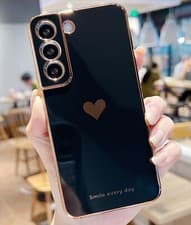 Image of Case For Samsung Galaxy A14 A35 A54 A15 5G Shockproof Silicone Heart Phone Cover