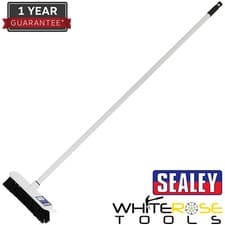 Image of Sealey Broom 11"(280mm) Soft Bristle Indoor Use Brush Cleaning Clean Floor Sweep