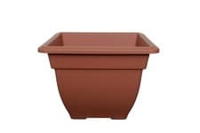 Image of 3 x Bell Planter Flower Pot Plastic Round Square Through Garden Patio Terracotta