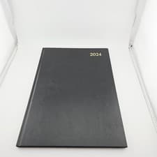 Image of Collins Essential A4 Week to View Diary Planner Black