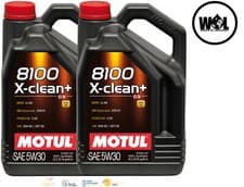 Image of MOTUL 8100 X-CLEAN+ 5W30 *10L* FULLY SYNTHETIC* VW504/50700* LL04 BMW Oil 106377
