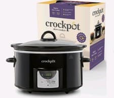 Image of Crockpot Digital Slow Cooker 3.5 L 3-4 People Programmable Countdown Timer R365