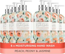 Image of Baylis & Harding Royale Garden Peach Peony & Jasmine Hand Wash, 500 Ml (Pack of