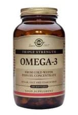 Image of Solgar Triple Strength Omega-3 Softgels EPA DHA (x100) Exp 10/2026