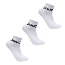 Image of Everlast Kids Quarter Socks 3 Pack Childrens Cotton