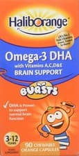 Image of Haliborange Kids Omega-3 Chewy Orange, 90 Count, 100 grams