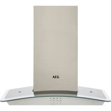 Image of AEG DTB3653M Built In 60cm 3 Speeds Chimney Cooker Hood Stainless Steel C Rated