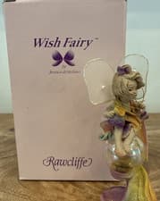 Image of Rawcliffe WISH FAIRY FAIRIES FIGURINE Jessica deStefano RF1313 Rainbows NIB