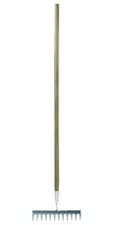 Image of Traditional Stainless Steel Soil Rake - 4850SR