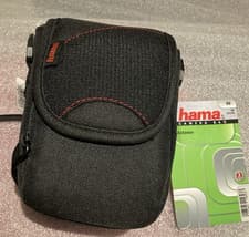 Image of Hama Camera Bag Astana 90 With Strap Inner Zipped Case for Memory Card