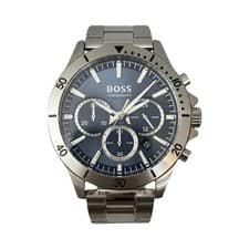 Image of Hugo Boss Troper Men's Chronograph Watch HB1514069 Blue Dial