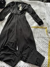 Image of Women’s Long Sleeve Wrap Jumpsuits Size S