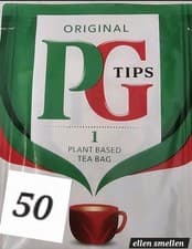 Image of PG TIPS Tea Bags SACHETS Individual ENVELOPED Tagged Bag 100% BLACK Classic Pack