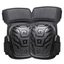 Image of Professional Knee Pads for Work, Heavy Duty Gel Cushion and Foam Padding Knee