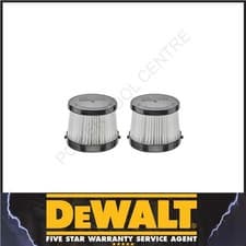 Image of DeWalt DCV5011H pack of 2 x Hepa Filters for dcv501l 18v Stick Vacuum Cleaner