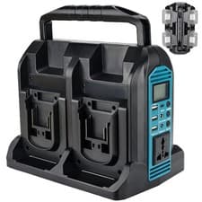 Image of 350W Power Inverter for Makita 18V Li-ion Battery 4-Ports DC 18V to AC 220V-230V