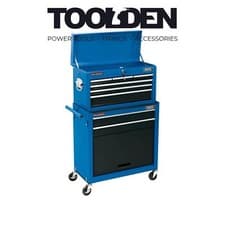 Image of Draper 51177 Two Drawer Roller Cabinet and Six Drawer Chest