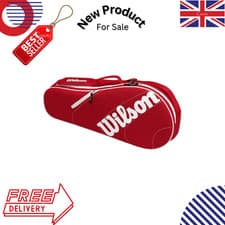 Image of Wilson Advantage Team Red III 3 Racket Bag