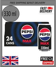Image of Pepsi Max No Sugar Cola Cans (24 x 330ml) (pack of 24)