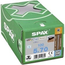 Image of SPAX 0537000500703 Wood screw 5 mm 70 mm T-Star Plus Stainless steel A2 100 pc