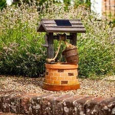 Image of Smart Garden Solar Wishing Well Fountain