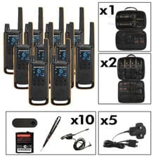 Image of Motorola TALKABOUT T82 Extreme Ten Pack Two-Way Radios