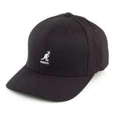 Image of Kangol Wool Flexfit Baseball Cap - Black