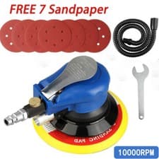 Image of 6" Air Random Orbital Palm Sander 150mm Dual Action Auto Orbit DA Sanding Tool