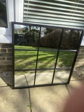 Image of Garden Trading Fulbrook Mirror Square Indoor Outdoor Window Pane 90cm x 90cm