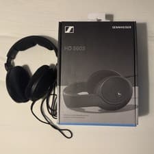 Image of Sennheiser HD 560S Black Over-Ear Wired Headphones with Open Back