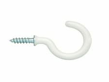 Image of 10 Pack Screw In Cup Hooks Small to Large Sizes for Kitchen Storage Mug Hanger